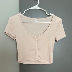 Aritzia short cropped sleeve
